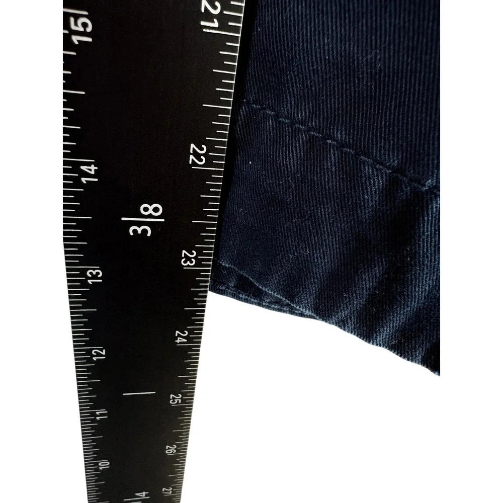 Polo Ralph Lauren Chino Shorts Mens 50B Navy Blue Relaxed Classic Fit Dark Wash‎